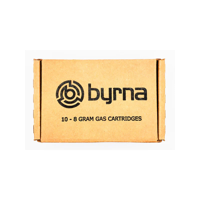 Byrna 8 Gram CO2 Cartridges + Oiler